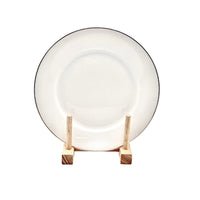 Elara Side Plate Porcelain New Bone Ivory 20.5 CM 1 Pcs