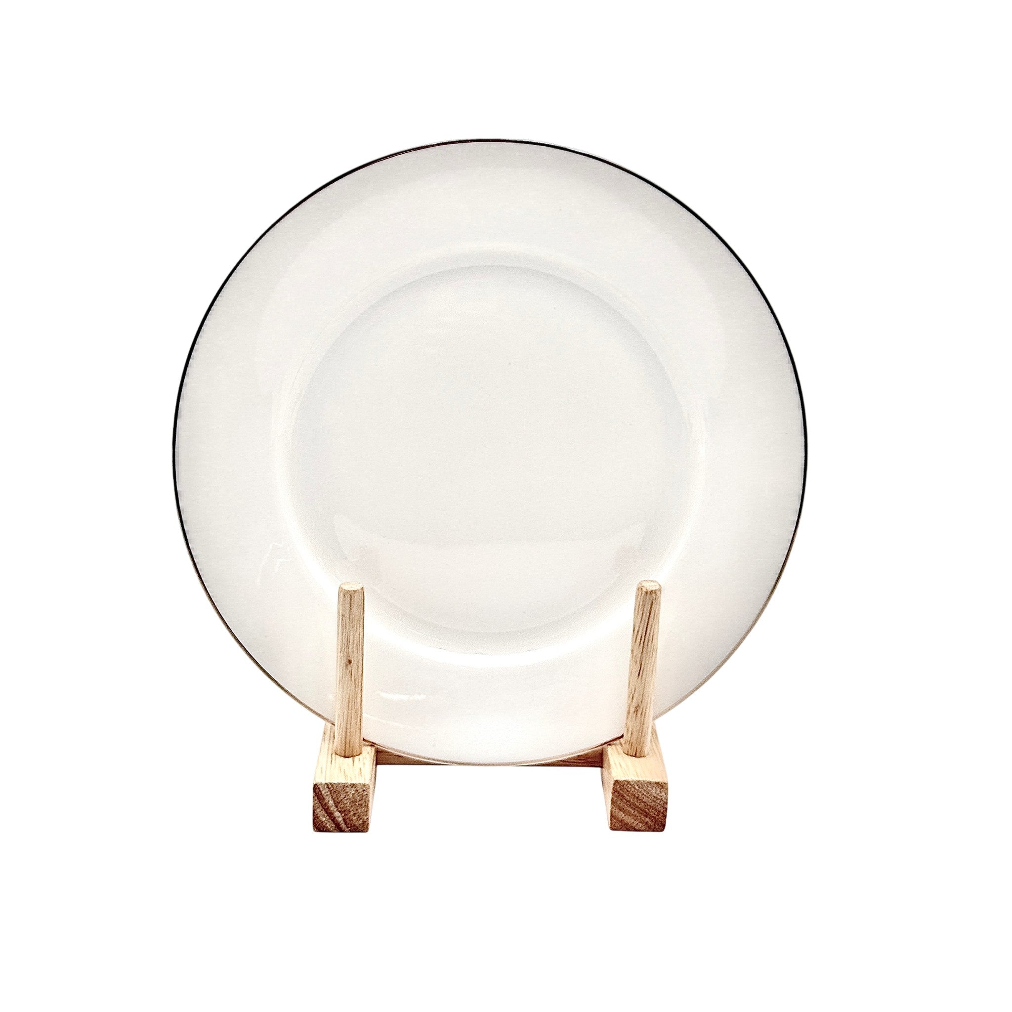 Elara Side Plate Porcelain New Bone Ivory 20.5 CM 1 Pcs
