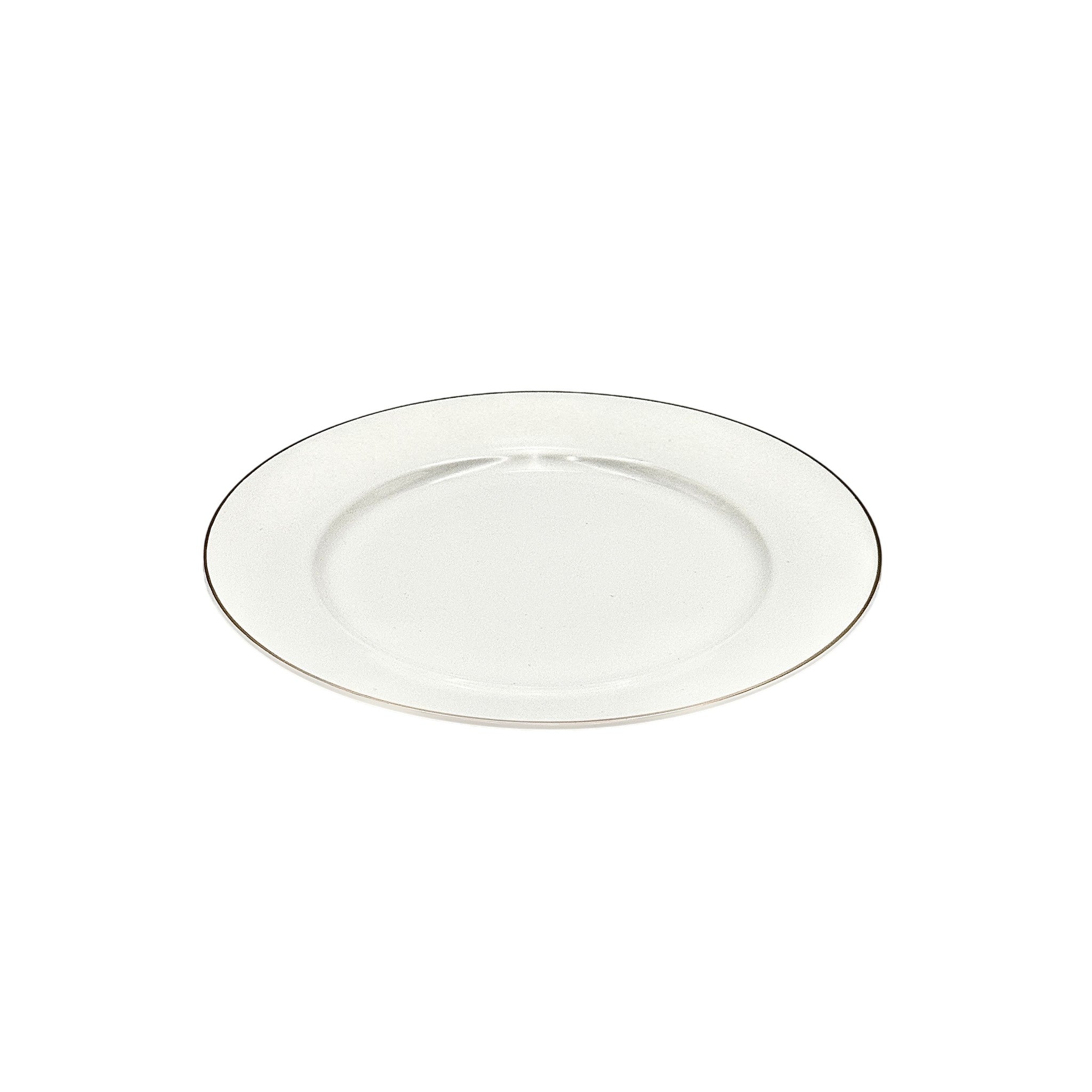 Elara Side Plate Porcelain New Bone Ivory 20.5 CM 1 Pcs