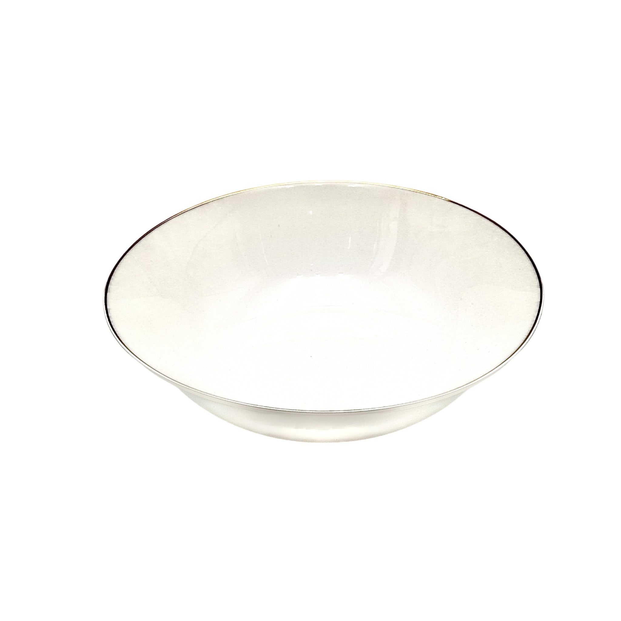 Elara Salad Bowl Porcelain New Bone Ivory 23 CM 1 Pcs