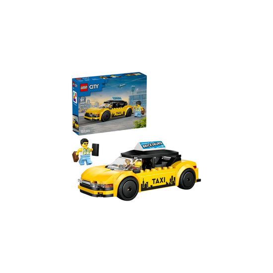 LEGO Yellow Taxi Building Set 122 pcs