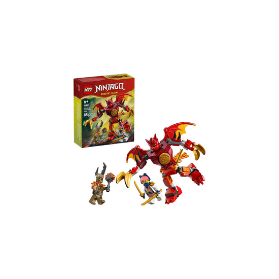 Kaiâ€™s Dragon Mech Battle Pack Red 85 pcs