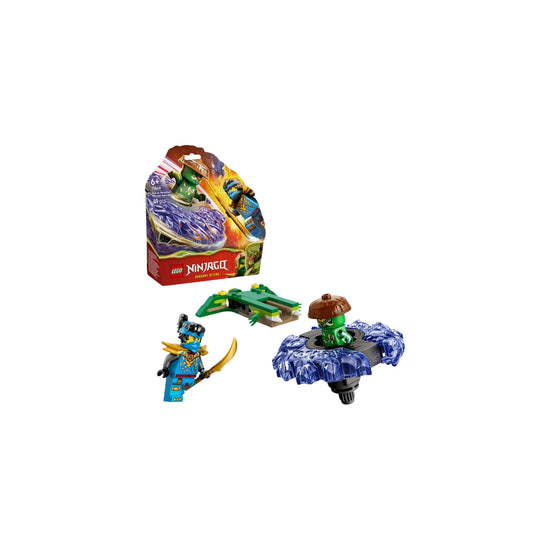 Nya Vs Elemental Monster Spinner Building Set Red 49 pcs