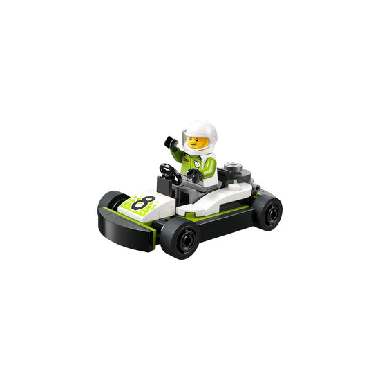 Go Kart Racer Building Set Blue 48 pcs