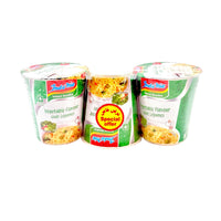 Indomie Cup Vegetable Instant Noodles 3x60 gm