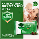 Dettol multipurpose antibacterial wipes 80 Pack original