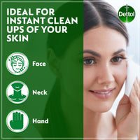 Dettol multipurpose antibacterial wipes 80 Pack original