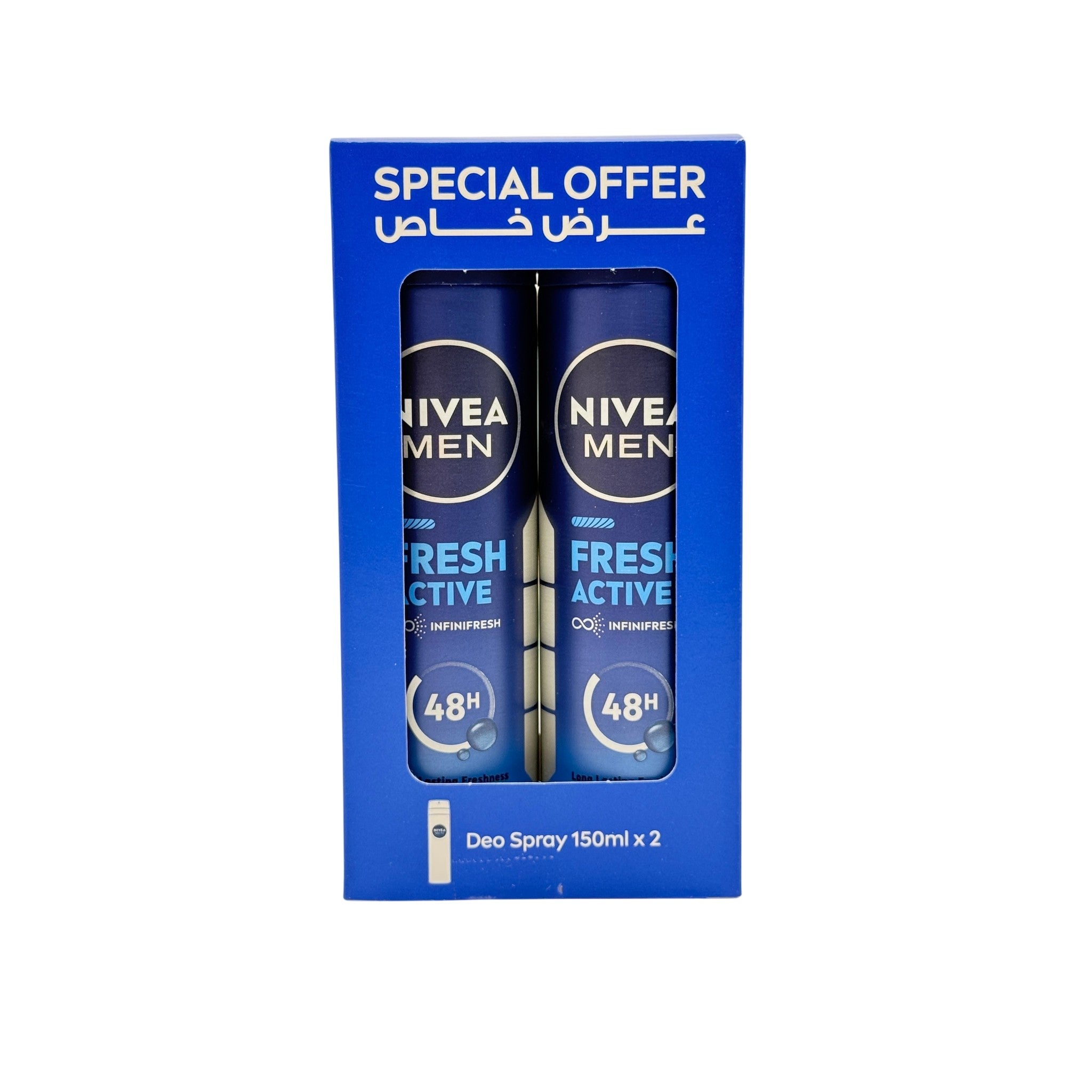 Nivea Men Fresh Active Deodorant Spray 150 ml