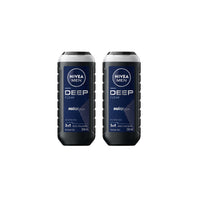 Nivea Men Deep Clean Shower Gel 250 ml 2 pcs