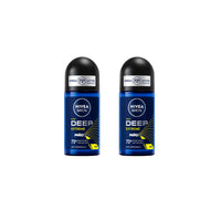Nivea Men Deep Extreme Deodorant Roll-On 50 ml 2 pcs