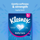 KLEENEX DAILY CARE (2PLY) 170'S (5PK)