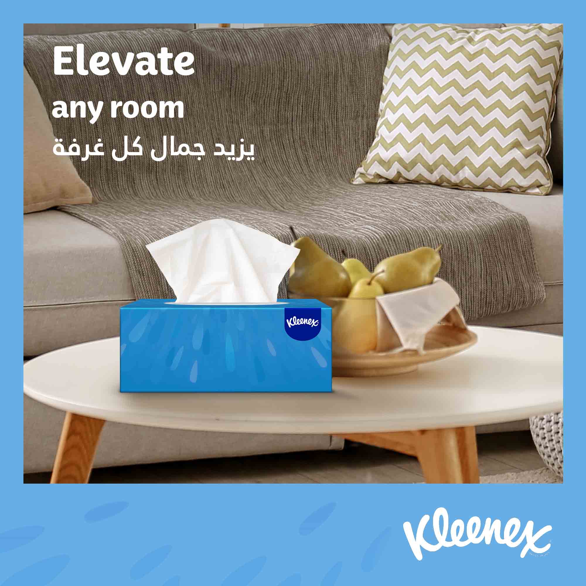 KLEENEX DAILY CARE (2PLY) 170'S (5PK)