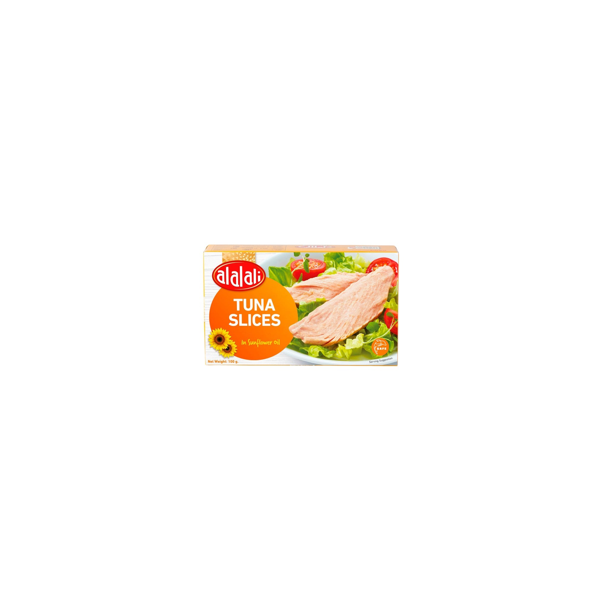 Al Alali Regular Tuna Slices In Sunflower Oil 100 gm