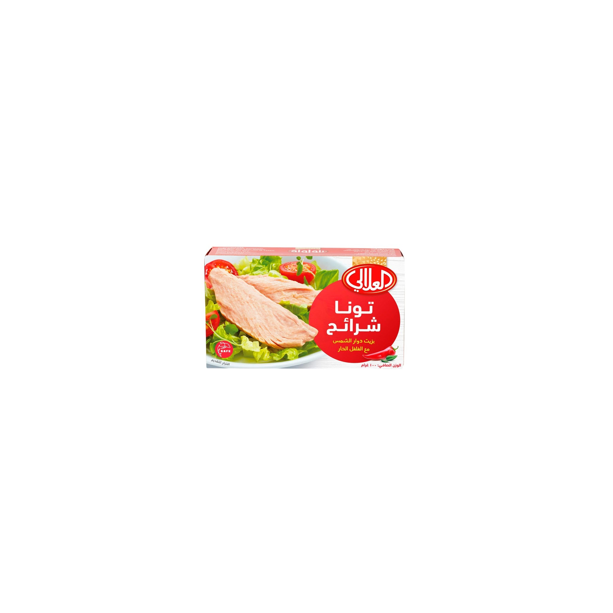 Al Alali Tuna Slices with Chili In Sunflower Oil 100 gm