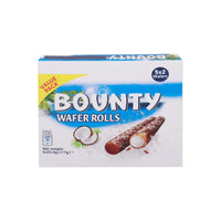 Bounty Coconut Cream Chocolate Coated Wafer Rolls 5x23.4 gm