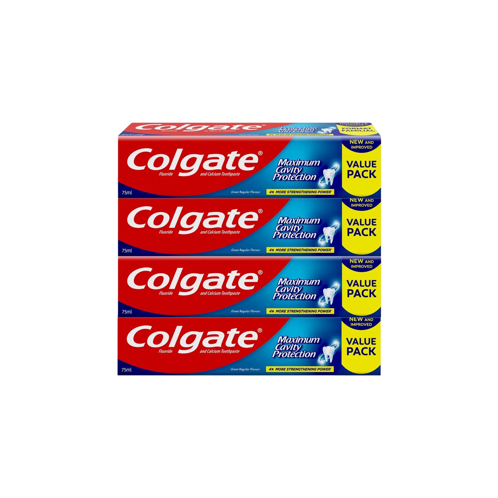 Colgate Great Regular Flavor Toothpaste 75 ml 4 pcs
