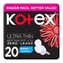 Kotex Ultra Value Pack Normal 20
