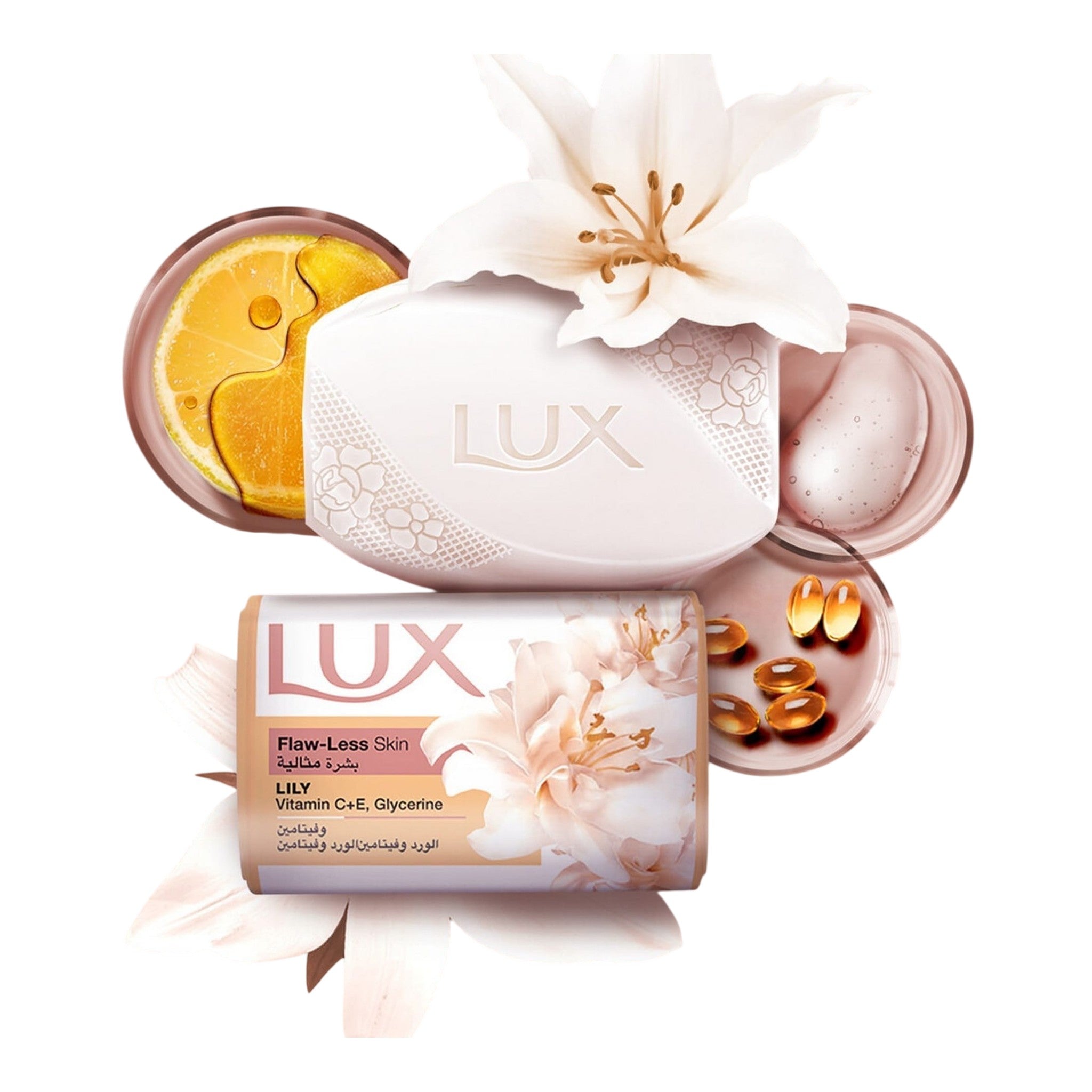 Lux Soap Bar Flawless Skin 120 gm