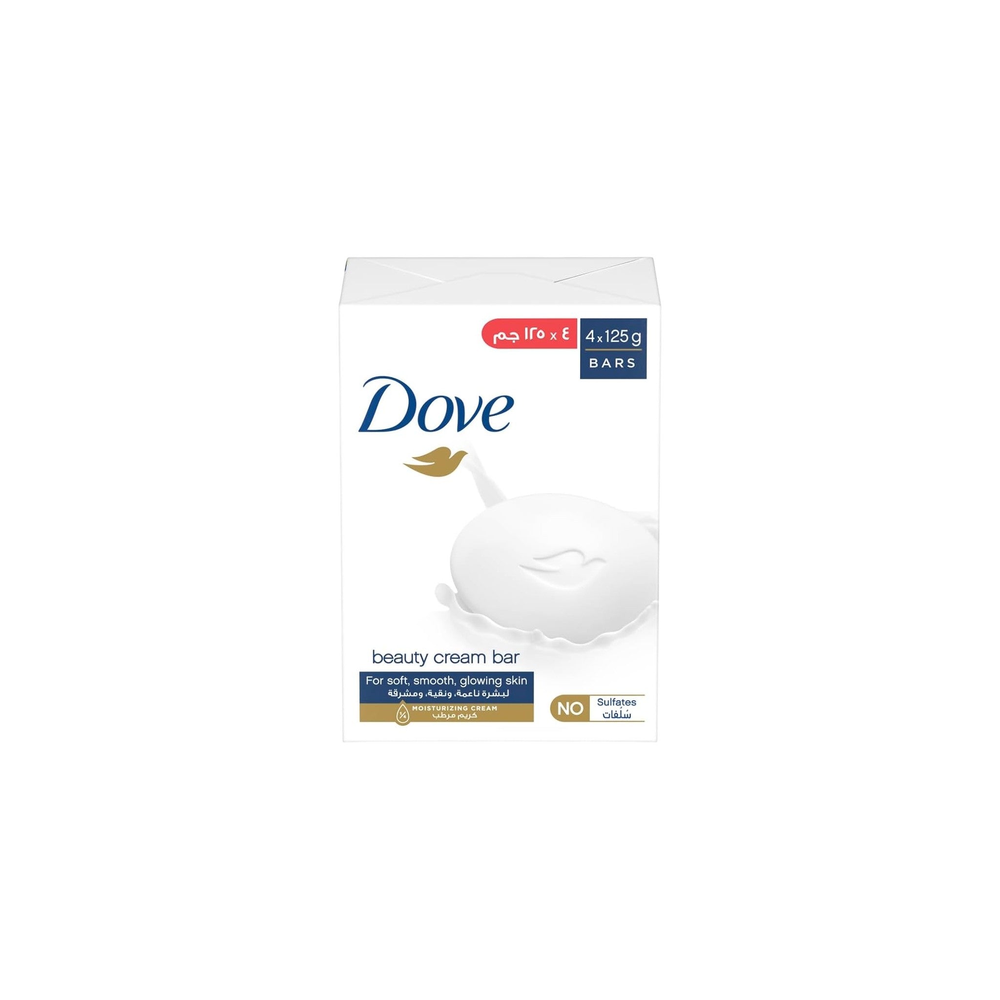Dove Soap Bar Beauty Cream White 125 gm 4 pcs