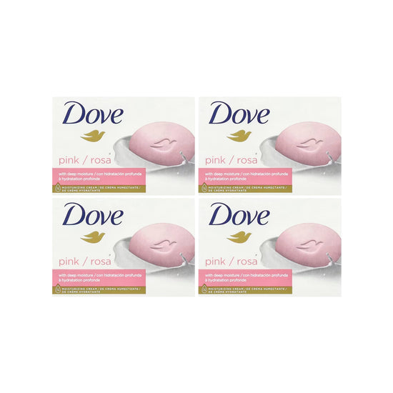 Dove Soap Bar Beauty Cream Pink 125 gm 4 pcs