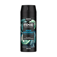 Axe Men Deodorant Aerosol Aqua Bergamot 150 ml