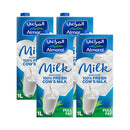 Almarai UHT Full Fat Milk With Vitamin 4x1 L