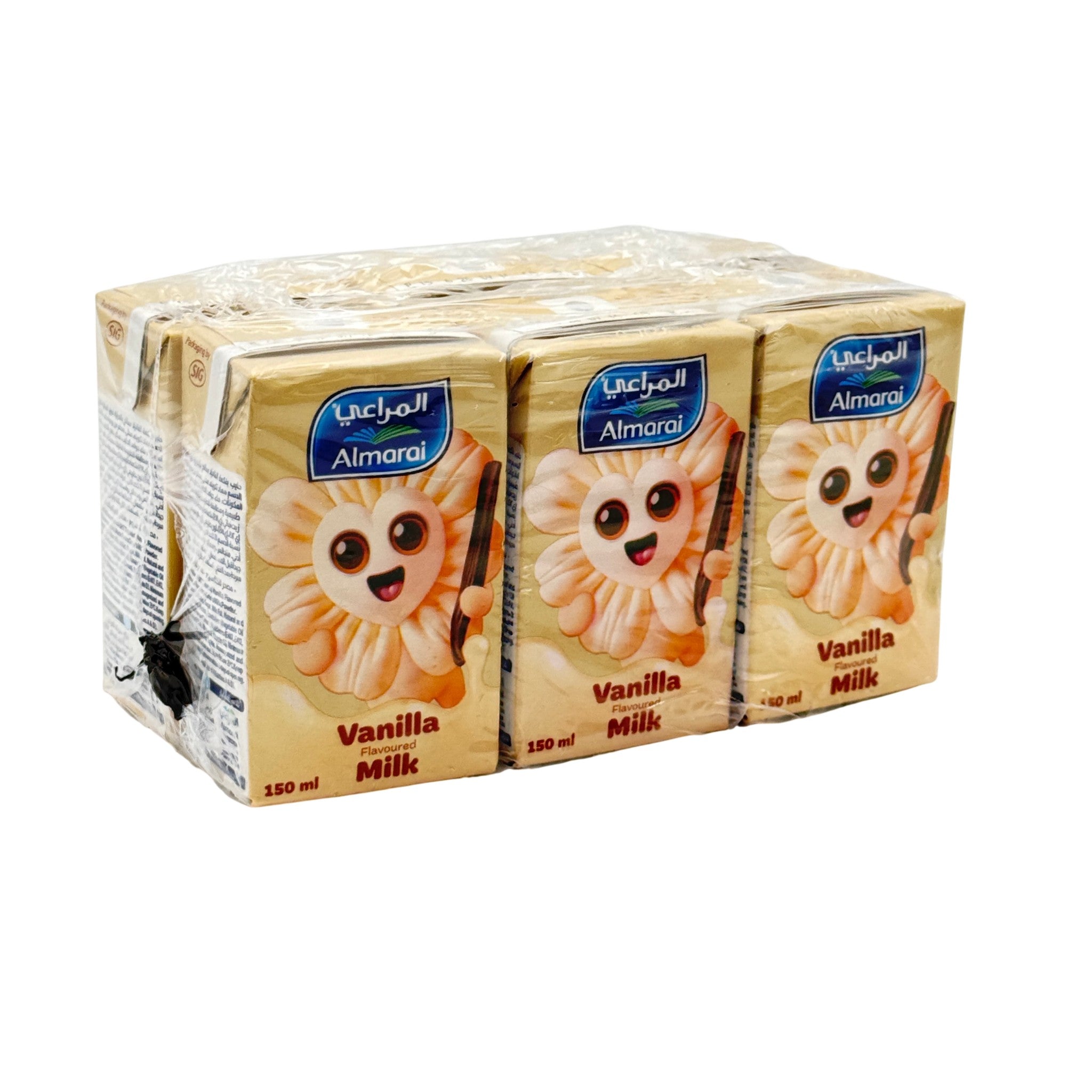 Almarai Nijoom Vanilla UHT Milk 6x150 ml
