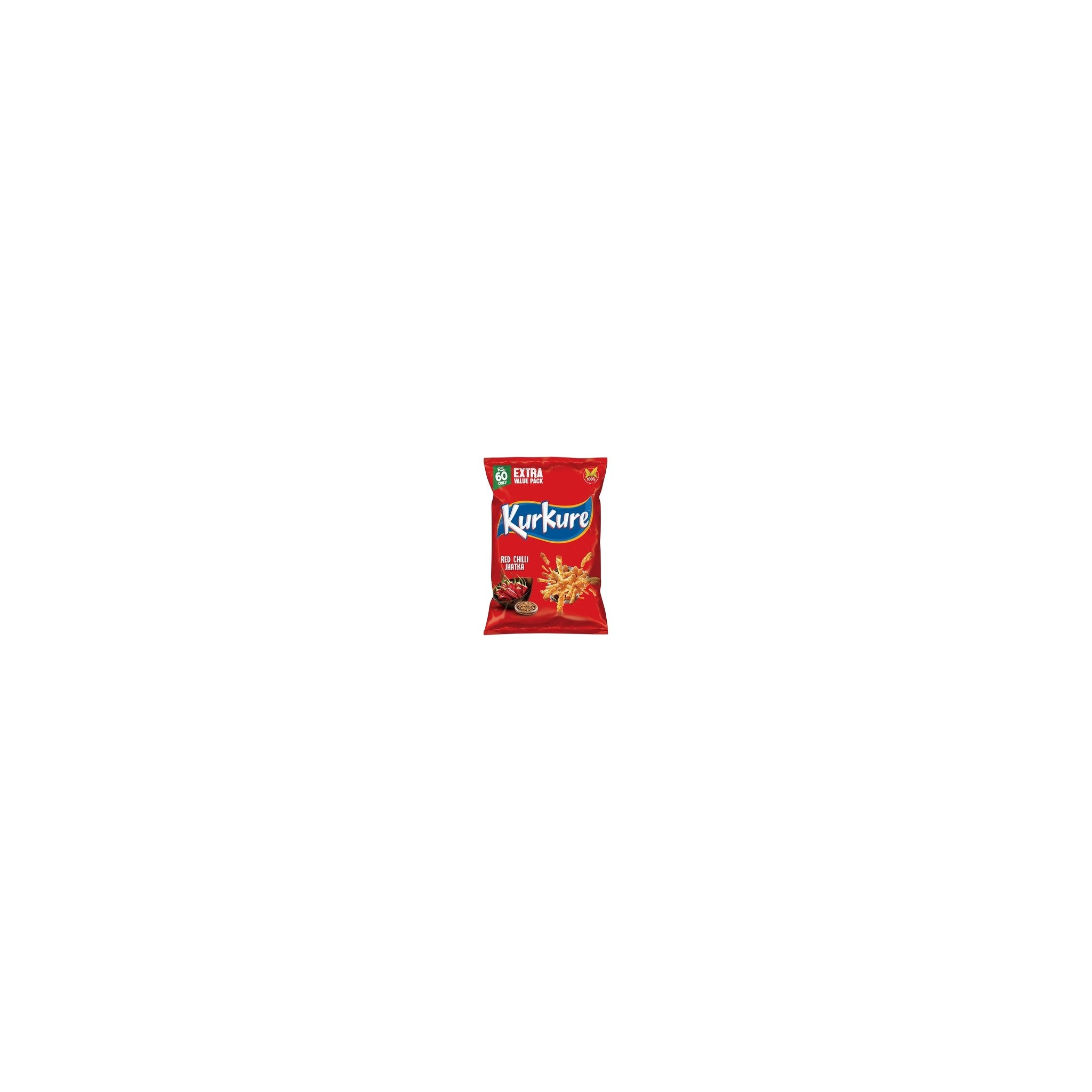 Kurkure Red Chili Chatka Namkeen Snack 90 gm