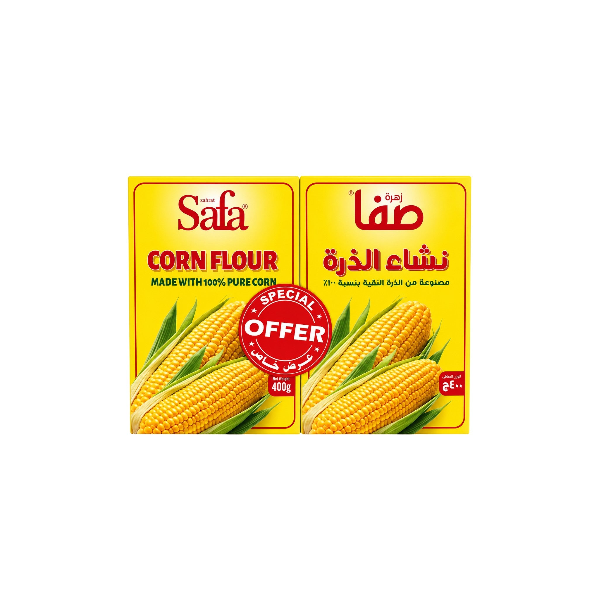 Zahrat Safa Corn Flour 2x400 gm