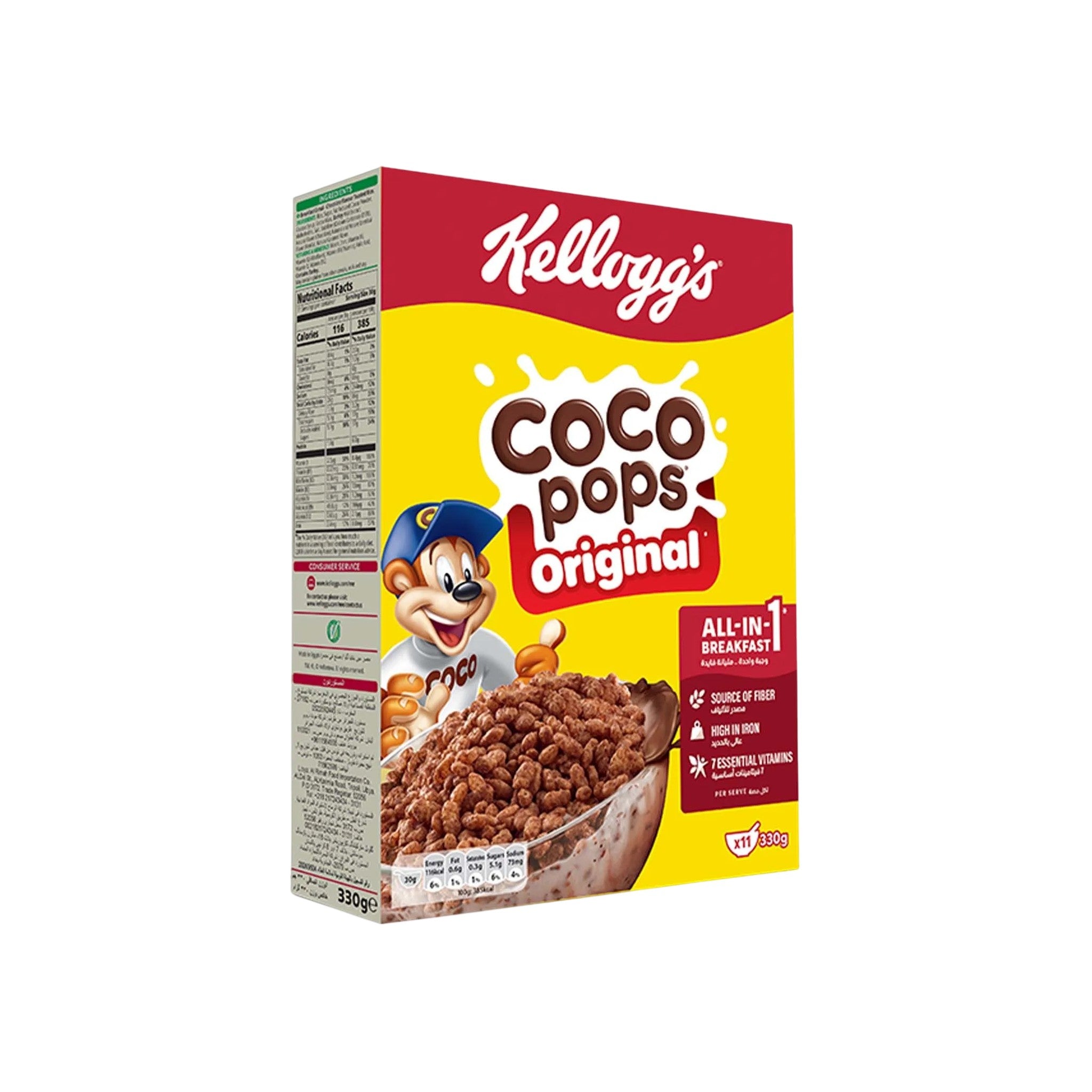 Kelloggs Coco Pops Cereal 330 gm