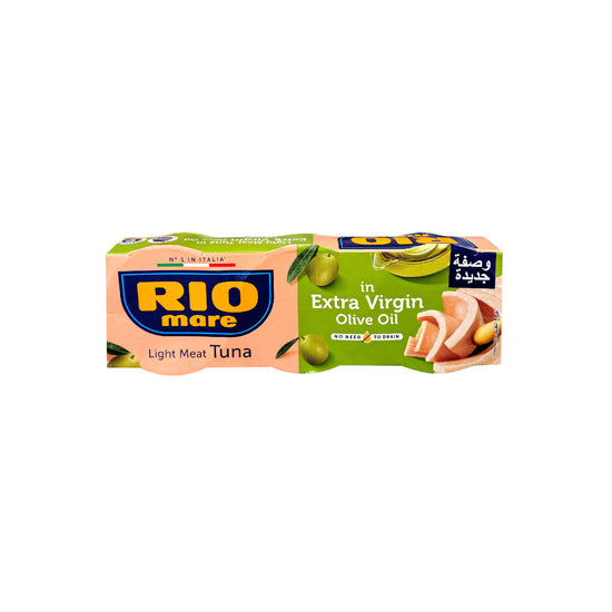 Rio Mare Light Meat Tuna Extra Virgin Olive Oil 3x80G
