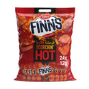 Tiffany Finns Potato Chips Scorchin Hot 24X12 gm