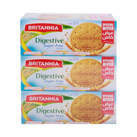 Britannia Digestive Sugar Free Biscuits 3x200 gm