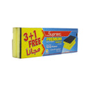 Suprex Grooved Sponge 4 pcs