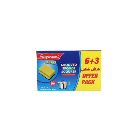 Suprex Grooved Sponge 3 pcs