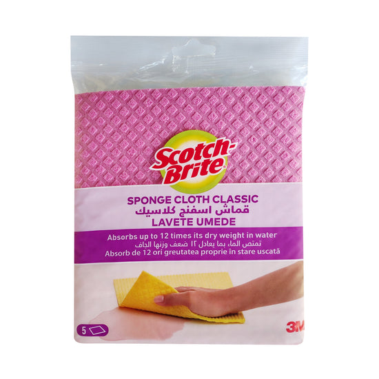 Scotch Brite 3M Sponge Cloth Classic 4 pcs