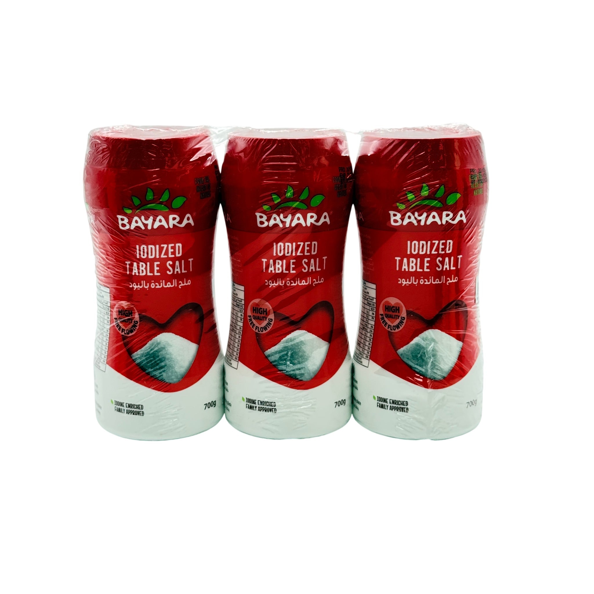 Bayara Iodized Salt 3x700 gm