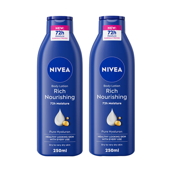 Nivea Body Lotion Express Hydration 250 ml 2 pcs