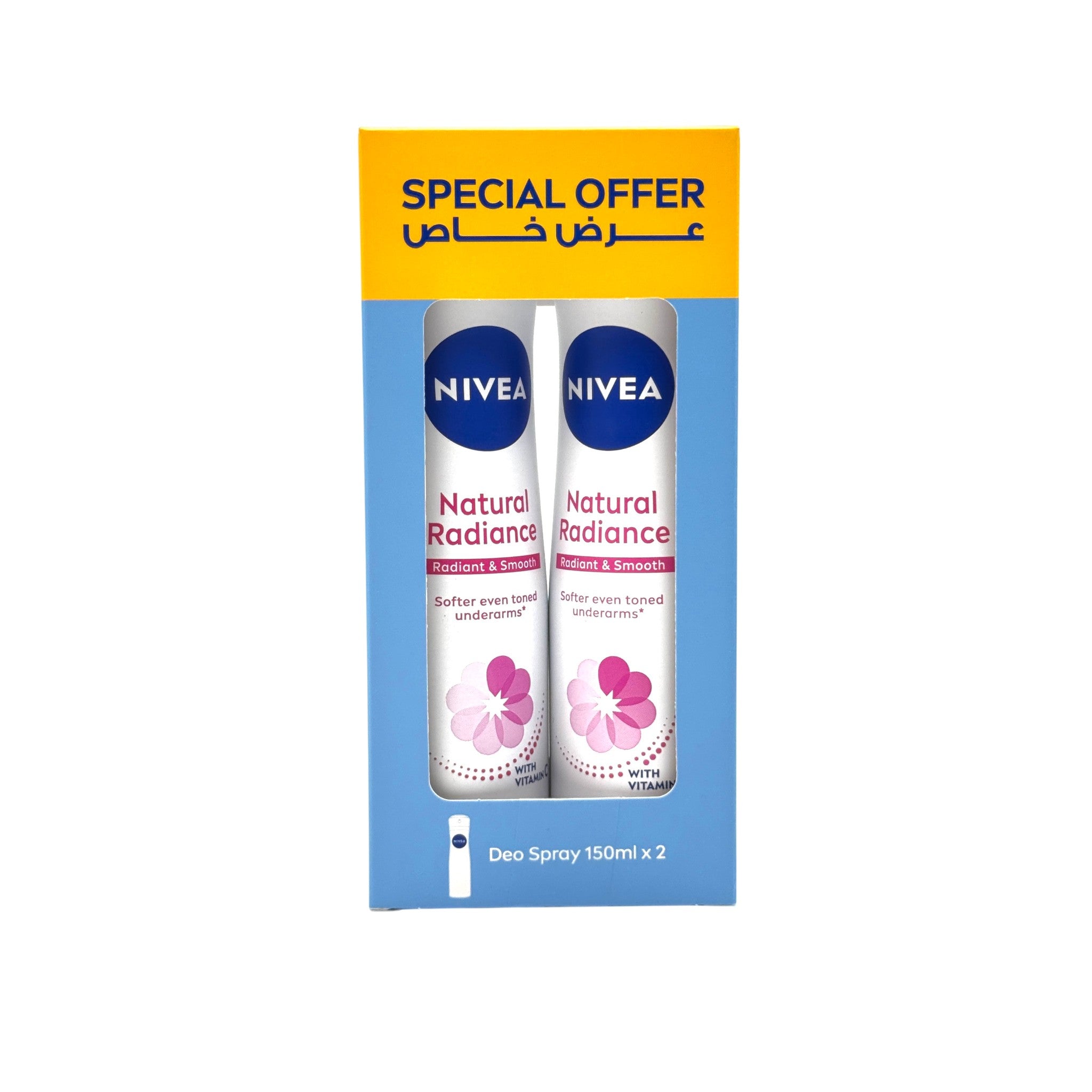 Nivea Natural Fairness Female Deodorant Spray 150 ml