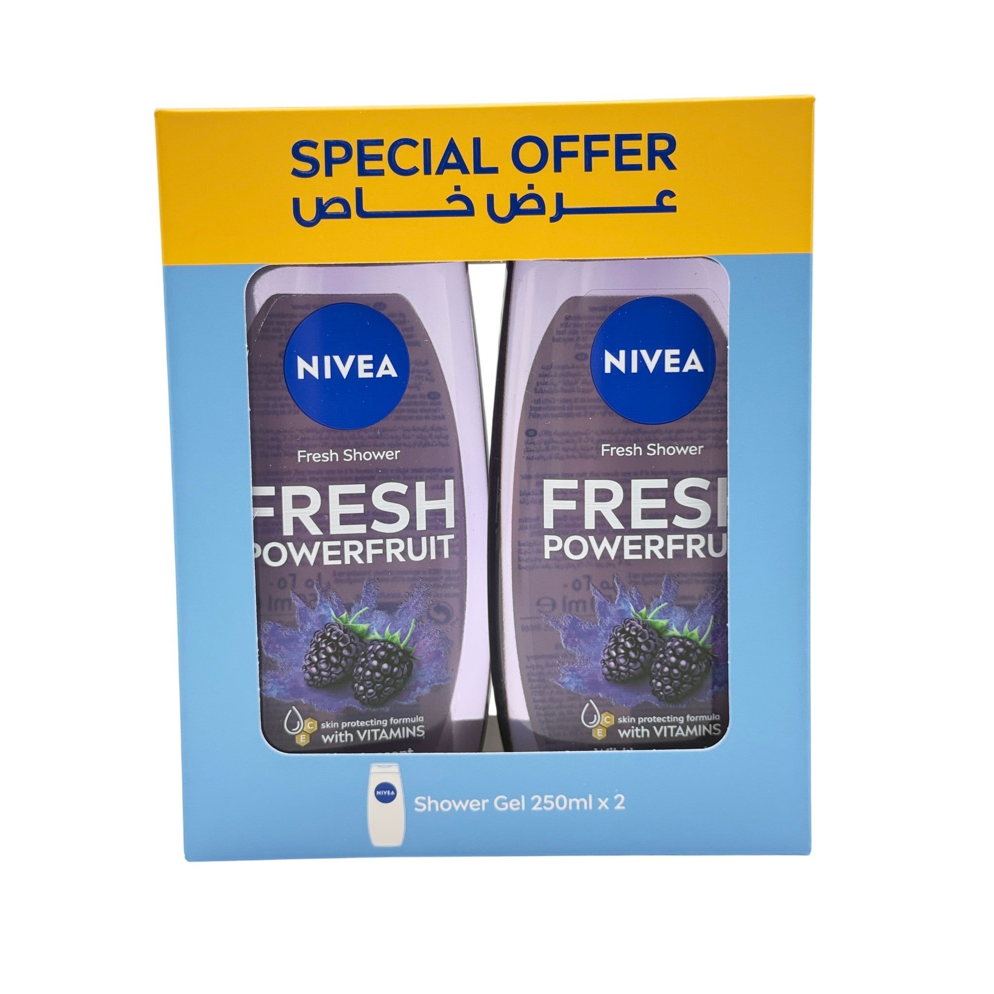Nivea Men Powerfruit Fresh Shower Gel 250 ml
