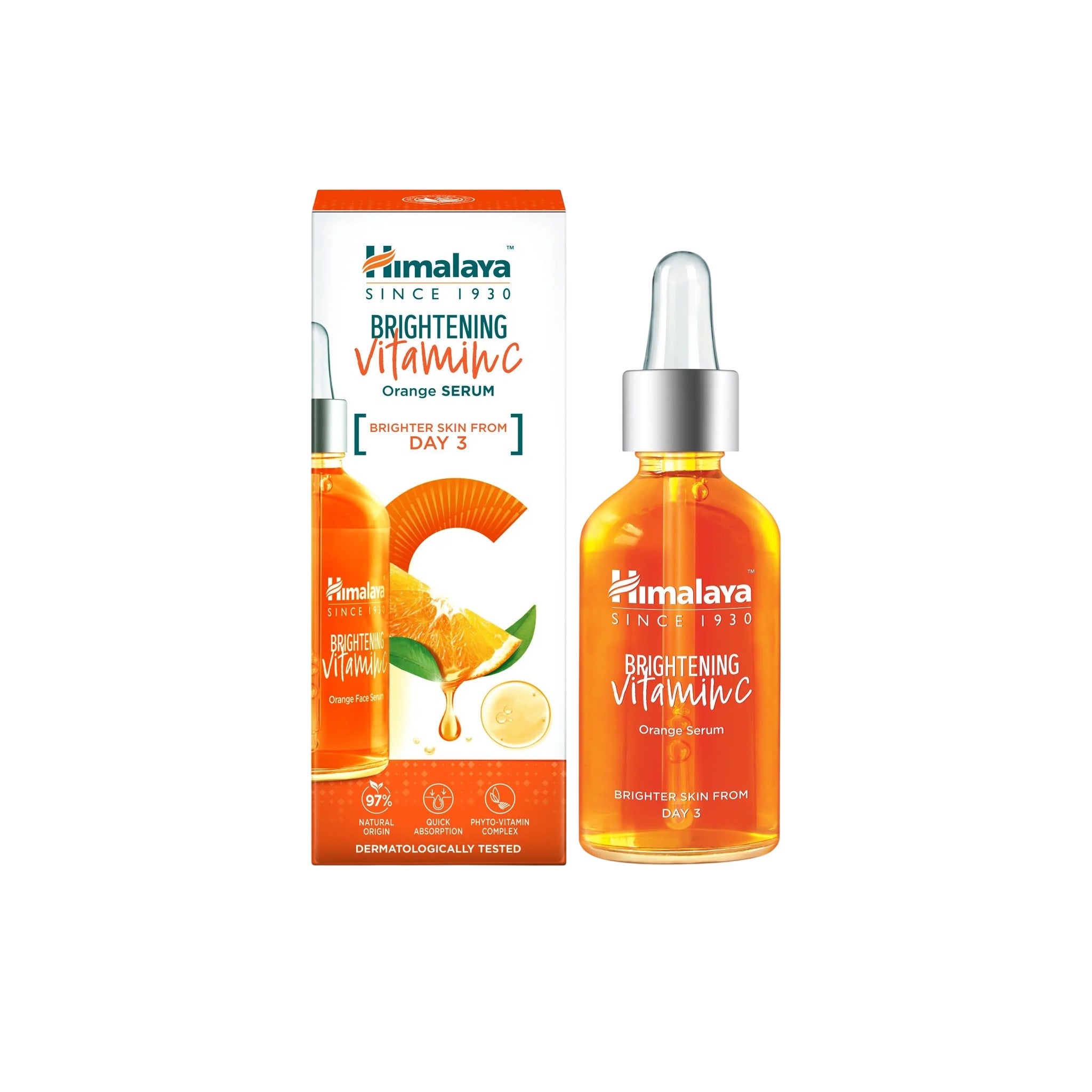 Himalaya Brightening Vitamin C Orange Serum 15 ml