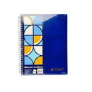 MAXI SPIRAL PP 4 SUBJECT NOTEBOOK 11"X8.5" 160SH