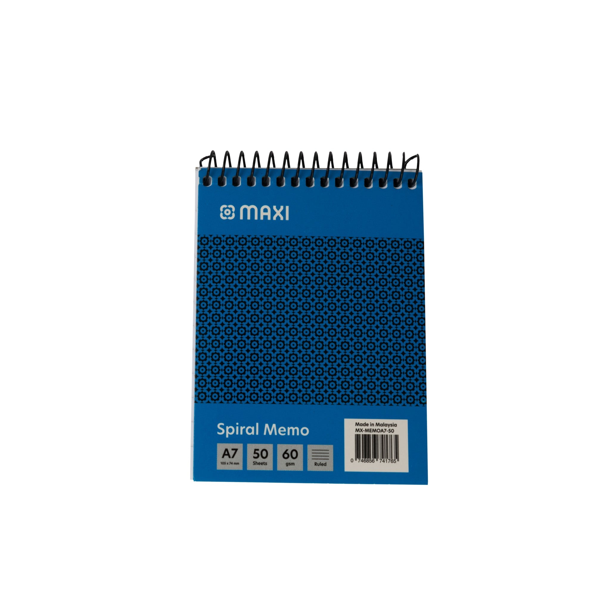 MAXI TOP SPIRAL MEMO PAD A7 50 SHEETS