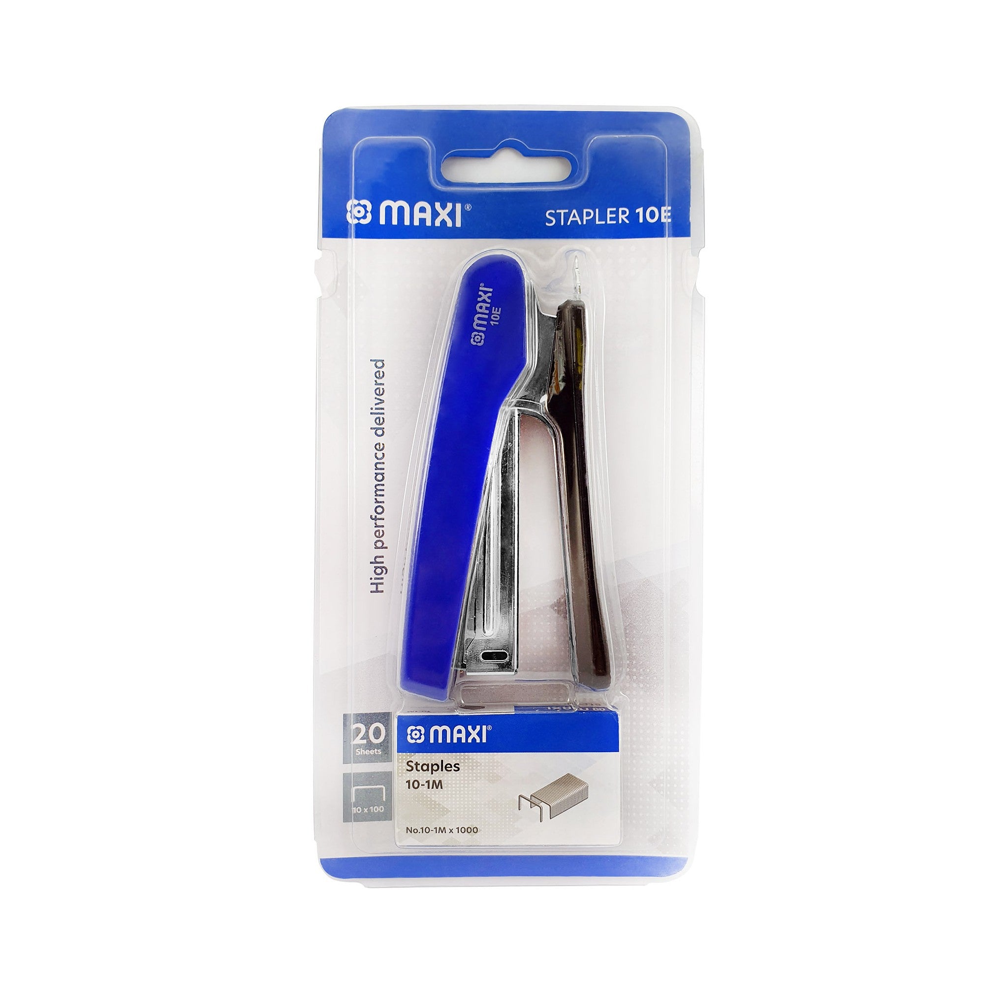MAXI NO.10 STAPLER WITH STAPLE PIN SET 20 SHEETS