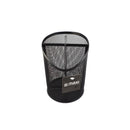 MAXI MESH 3 SLOT PEN & PENCIL CUP HOLDER BLACK