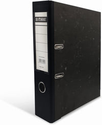 MAXI LEVER ARCH FILE F/S BROAD FIXED MECHANISM WITH POCKET BLACK