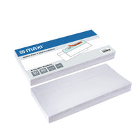MAXI WHITE ENVELOPES 80GSM 4" X 9'' P&S 50PC
