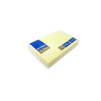 MAXI STICKY NOTES 2X37.5X50MM YELLOW 100 SHEETS
