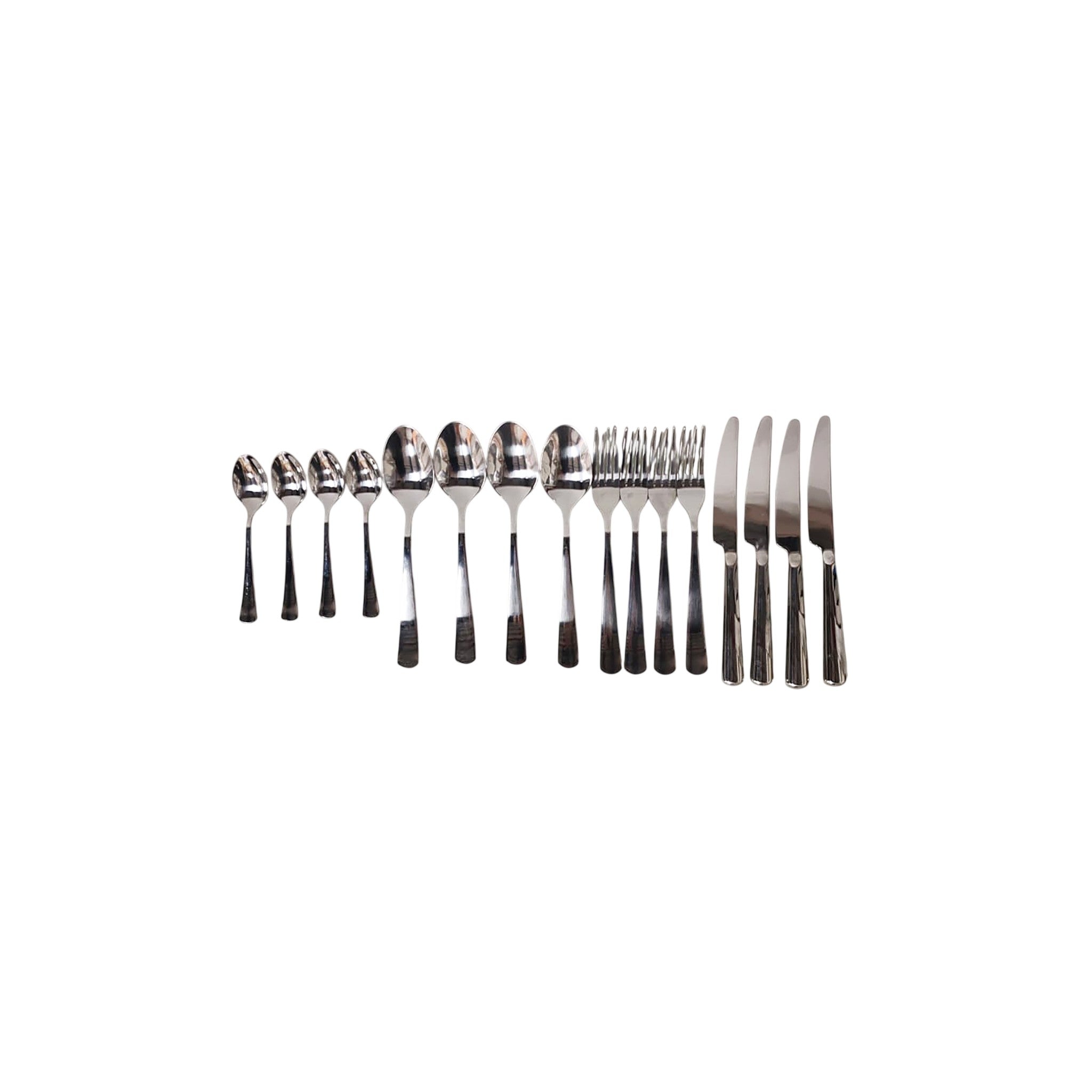CN Cutlery Set Stainless Steel Silver 16 Pcs