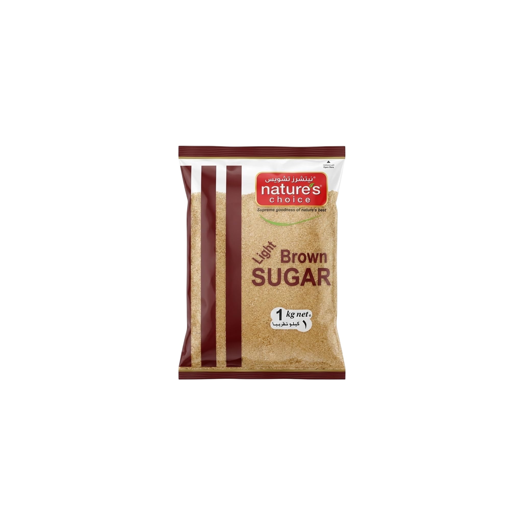 Natures Choice Raw Light Brown Sugar 1KG